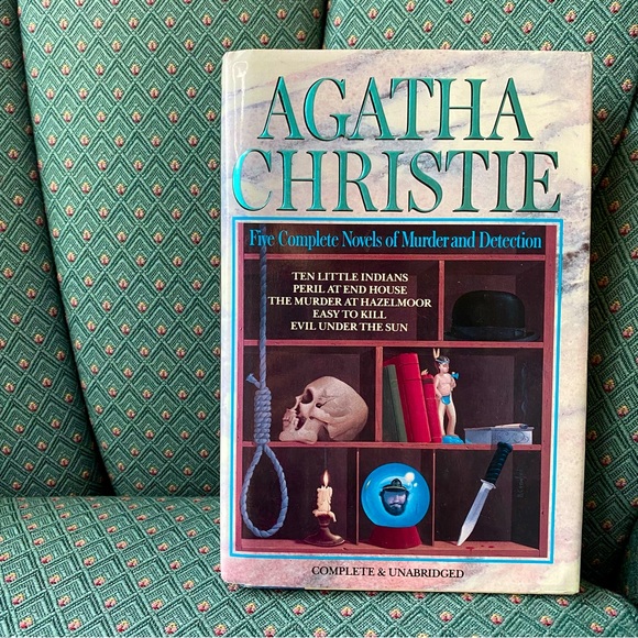 Five Complete Novels of Murder And Detection by Agatha Christie. Vintage 1986 - Picture 1 of 8